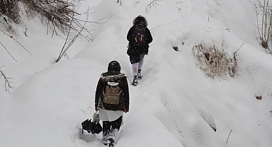 Erzurum'da 3 ilçede okullar tatil edildi