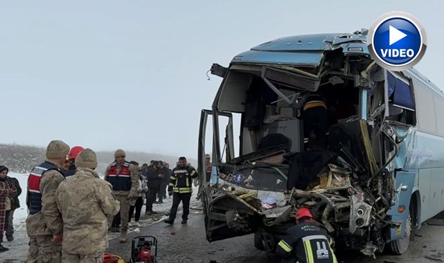 Erzurum'da ikinci zincirleme kaza: 1 ölü var!