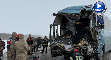 Erzurum'da ikinci zincirleme kaza: 1 ölü var!