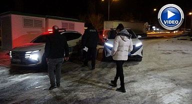 Erzurum'da hareketli dakikalar! Evde hapsedilen kadın için harekete geçtiler