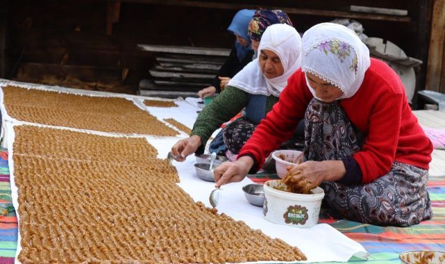 Erzurum'da köylerde keş mesaisi 