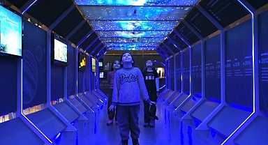 Erzurum'da minikler uzayı yakından tanıyor