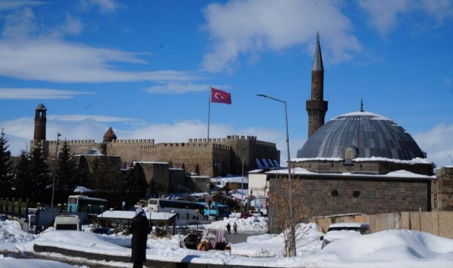 Erzurum için kuvvetli kar yağışı uyarısı!