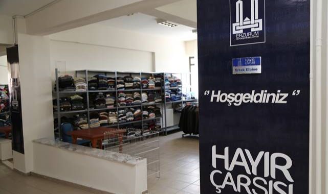 Erzurum’un dayanışma merkezi: Hayır çarşısı