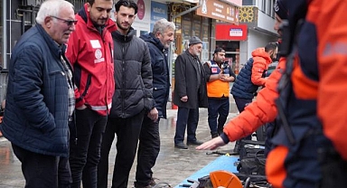 AFAD'dan deprem sergisi ve ekipman tanıtımı