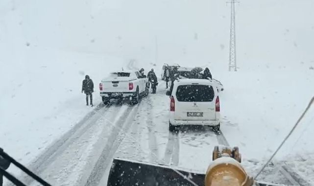 Fırtına nedeniyle mahsur kaldılar