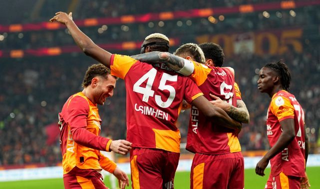 Galatasaray’dan 55 puan, 55 gol   