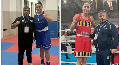 Genç sporcular göğüsleri kabarttı