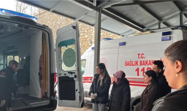 Göreve başlayan personele oksijen tüpü eğitimi verildi