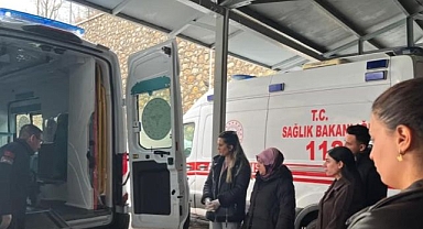 Göreve başlayan personele oksijen tüpü eğitimi verildi