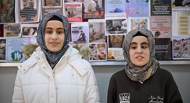  Görme engelli iki kardeşin sınav azmi 