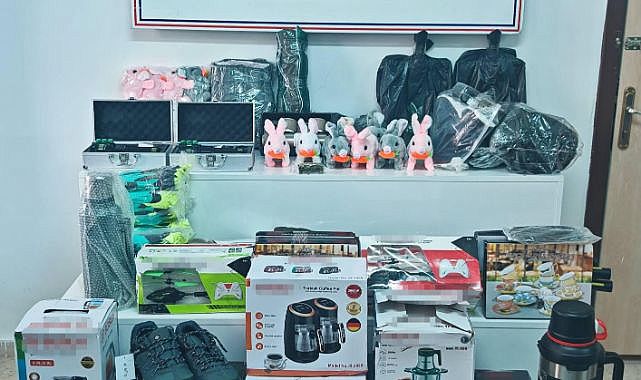 Gümrük kaçağı malzeme ele geçirildi