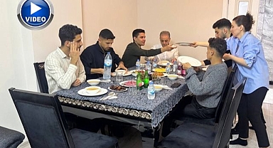 Gurbetteki öğrenciler ailelerin misafiri oldu