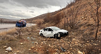 Hakimiyetini kaybedince şarampole devrildi!