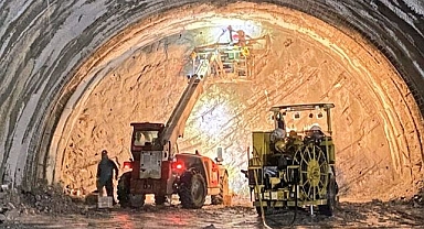 Harç bitti yapı paydos! Kırık Tüneli'nde firma işi bıraktı