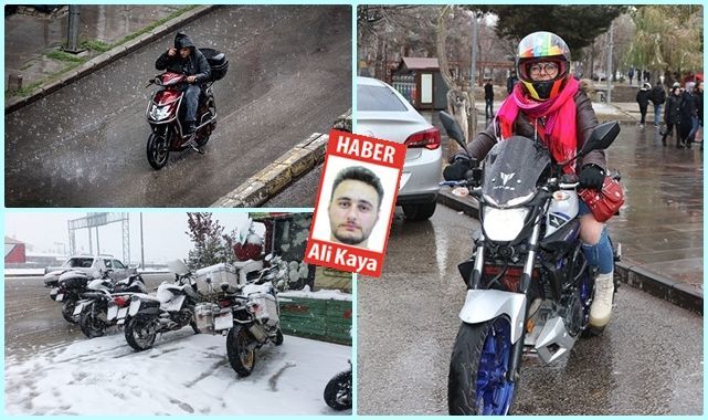 Isınan hava etkisini gösterdi! Erzurum'da motosiklet sayısı artıyor