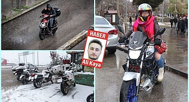 Isınan hava etkisini gösterdi! Erzurum’da motosiklet sayısı artıyor