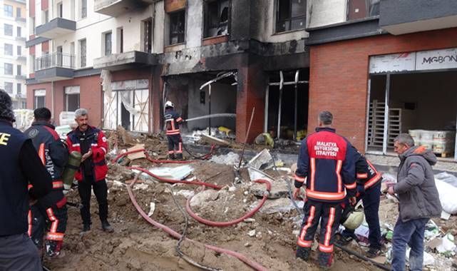 İnşaat alanında yangın paniği!