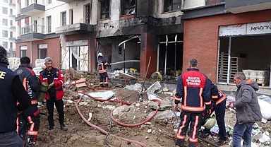 İnşaat alanında yangın paniği!