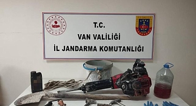 Kaçak kazı yapan şahıslara adli işlem