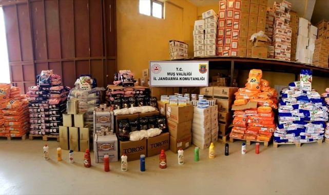 Kaçak temizlik ve tütün ürünleri ele geçirildi!