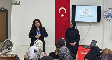 Kadına yönelik şiddetle mücadele eğitimi verildi 