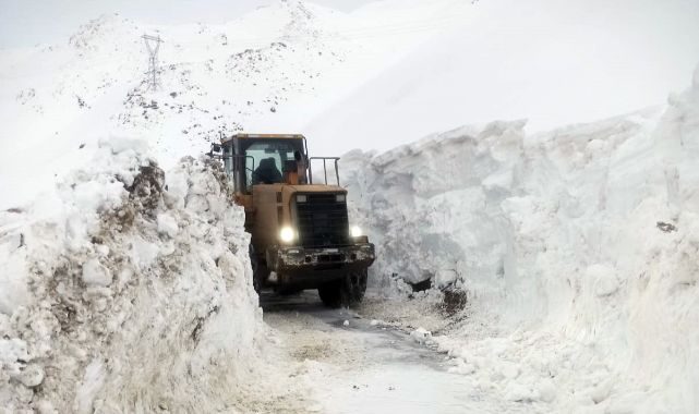 Karla mücadele çalışmaları durduruldu