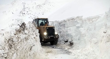 Karla mücadele çalışmaları durduruldu