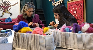 Keçe geleneğini geleceğe taşıyor