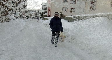 Kentte dondurucu soğuklar etkili oluyor