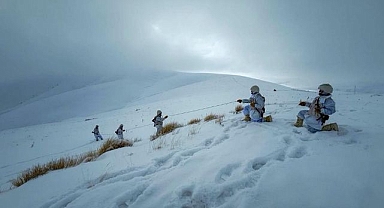 Mehmetçik vatan nöbetinde...