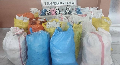 Milyonluk kaçak eşya ele geçirildi