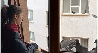 Minik öğrenciden yürek ısıtan hareket