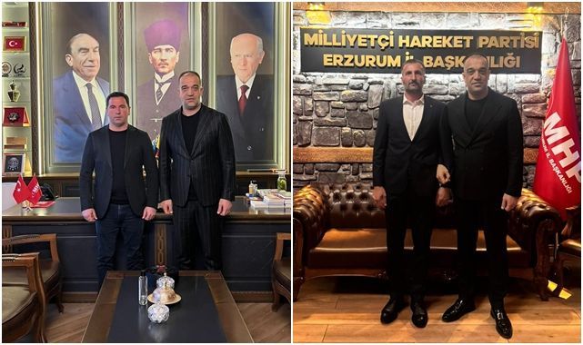 Narman ve Olur’da MHP’de görev değişimi