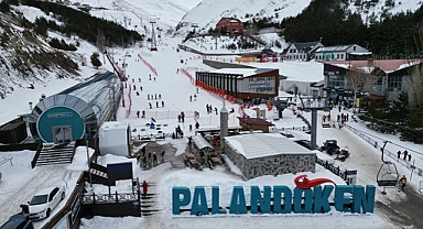 Palandöken zirveyi kaptırdı!