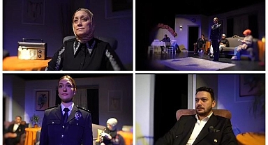 Polisler sahnenin tozunu attırdı