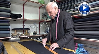 Şalvar ustası mesleğini yaşatmaya çalışıyor