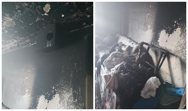 Soba bacası evi küle çevirdi!