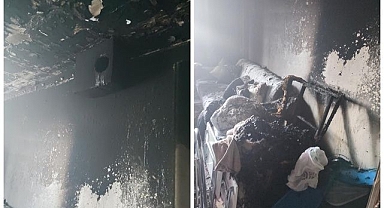 Soba bacası evi küle çevirdi!