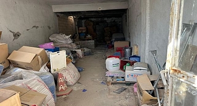 Temizlik deposundan binlerce malzeme çalındı   