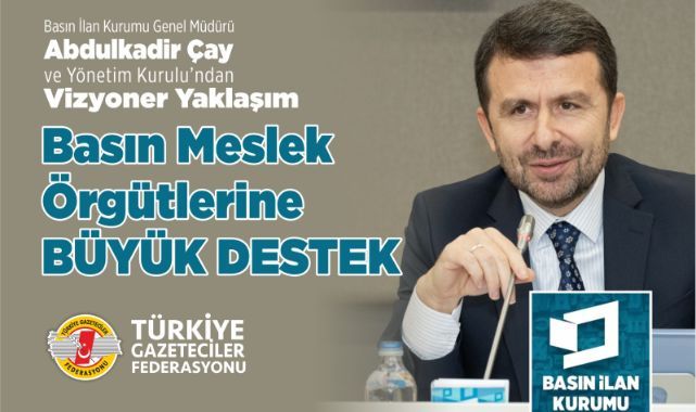 TGF'den BİK Genel Müdürüne Teşekkür 