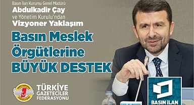 TGF'den BİK Genel Müdürüne Teşekkür 