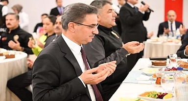  Vali Baruş emniyet güçleriyle iftar yemeğinde 