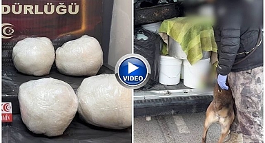 Yağ tenekelerine gizlenmiş vaziyette bulundular!