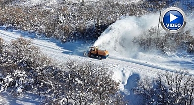 Yüzlerce köy yolu ulaşıma açıldı   