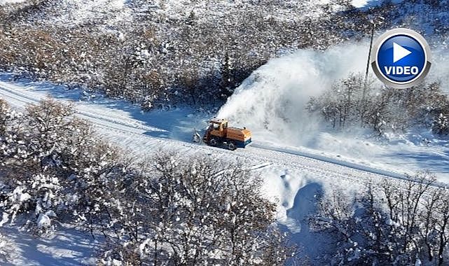 Yüzlerce köy yolu ulaşıma açıldı