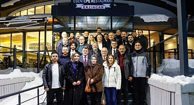 24Erzincanspor yönetimi iftarda basınla buluştu