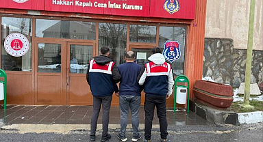 8 yıl hapis cezası bulunan hükümlü yakalandı