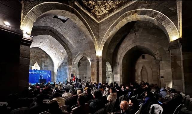 Yakutiye Medresesi'nde Ahmet Yesevi  anıldı 