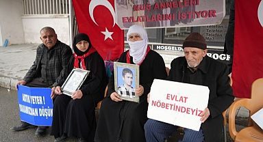 Ailelerin evlat nöbeti devam ediyor